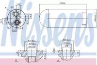 Nissens 95592 Осушувач кондиціонера