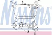 Nissens 961200 Радіатор інтеркулера
