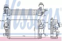 Nissens 96196 Радіатор інтеркулера