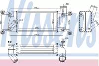 Nissens 96263 Радіатор інтеркулера