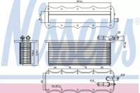 Nissens 96318 Радіатор інтеркулера