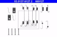 Ate 03.0137-9127.2 Комплект монтажный дисковых тормозных колодок