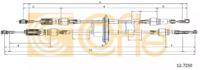 Cofle 12.7250 Трос кпп Cofle 12.7250 Трос кпп
