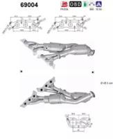AS S.L.U. 69004 Катализатор AS S.L.U. 69004 Катализатор