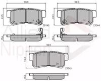 Comline ADB31126 Brake pads
