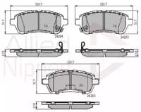 Comline ADB31620 Колодки гальмівні