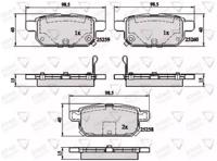 Comline ADB32128 Brake pads