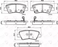 Comline ADB32161 Brake pads