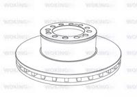 Woking NSA1046.20 Brake disc