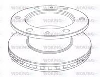 Woking NSA1220.20 Диск тормозной