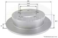 Comline ADC0371 Диск гальмівний