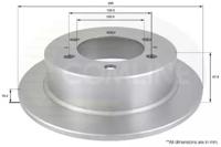 Comline ADC1016 Brake disc