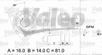 Valeo 437178 Alternator assy