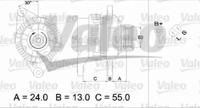 Valeo 437416 Alternator assy
