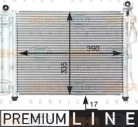 Hella 8FC 351 302-671 Випаровувач кондиціонера Hella 8FC 351 302-671 Випаровувач кондиціонера