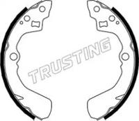 Trusting 026.345 Колодки гальмівні Trusting 026.345 Колодки гальмівні