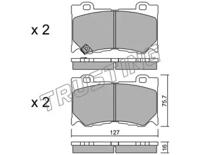 Trusting 1053.0 Brake pads
