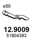 Asso 12.9009 Выпускная труба отработанных газов Asso 12.9009 Выпускная труба отработанных газов