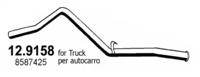 Asso 12.9158 Випускна труба відпрацьованих газів Asso 12.9158 Випускна труба відпрацьованих газів