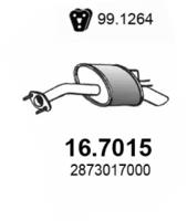 Asso 16.7015 Schalldaempfer