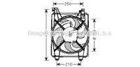 Ava HY7518 Fan and motor assy Ava HY7518 Fan and motor assy