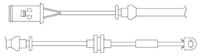 Kawe WS0231A Датчик износа тормозных колодок