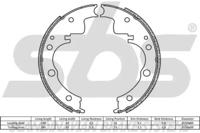 S.B.S. 18492723436 Brake pads