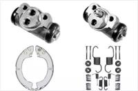 MGA K664317 Комплект колодок циліндрів і пружин барабанного гальма