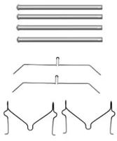Textar 82511500 Spring set disc brake