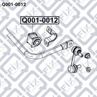 Q-FIX Q001-0012 Bushing stabilizer Q-FIX Q001-0012 Bushing stabilizer