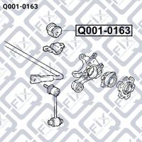 Q-FIX Q001-0163 Втулка стабілізатора