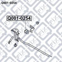 Q-FIX Q001-0254 Bushing stabilizer