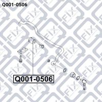 Q-FIX Q001-0506 Bushing stabilizer