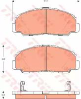 TRW GDB7528 Brake pads