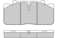 ETF 125285 Brake pads