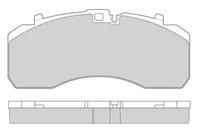 ETF 12-5339 Brake pads