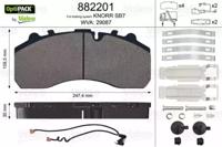 Valeo 882201 Brake pads