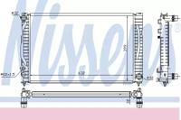Nissens 60497 Радіатор охолодження двигуна Nissens 60497 Радіатор охолодження двигуна