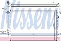Nissens 65280A Радіатор охолодження двигуна
