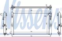 Nissens 67359 Радіатор охолодження двигуна Nissens 67359 Радіатор охолодження двигуна