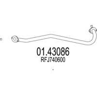 MTS 01.43086 Exhaust pipe