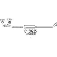 MTS 01.50225 Muffler assy front