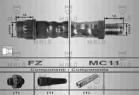 AKRON (Malo) 80007 Шланг гальмівний