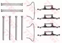 TRW PFK135 Монтажний комплект гальмівних колодок
