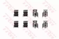 TRW PFK218 Монтажний комплект гальмівних колодок