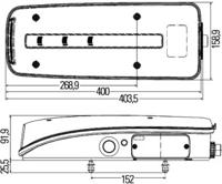 Hella 2VP 012 381-061 Lamp assy rear Hella 2VP 012 381-061 Lamp assy rear