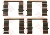 TRW PFK584 Монтажний комплект гальмівних колодок