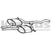 Klarius 240103 Muffler assy front