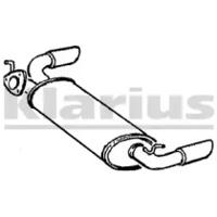 Klarius 240313 Глушник вихлопних газів кінцевий Klarius 240313 Глушник вихлопних газів кінцевий