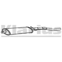 Klarius 240351 Середній глушник вихлопних газів Klarius 240351 Середній глушник вихлопних газів